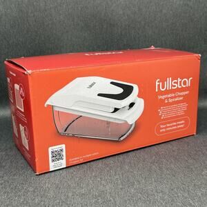 Fullstar 4-in-1 Vegetable Chopper and Spiralizer Onion Dicer Food Slicer NEW